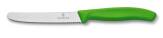 Nóż kuchenny, ząbkowany, profilowany Victorinox 11cm HIT!!! - zielony