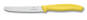 Nóż kuchenny, ząbkowany, profilowany Victorinox 11 cm HIT!!! - żółty