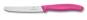 Nóż kuchenny, ząbkowany, profilowany Victorinox 11 cm HIT!!! - różowy
