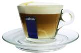 Filiżanka + podstawka cappuccino - szkło - 150 ml